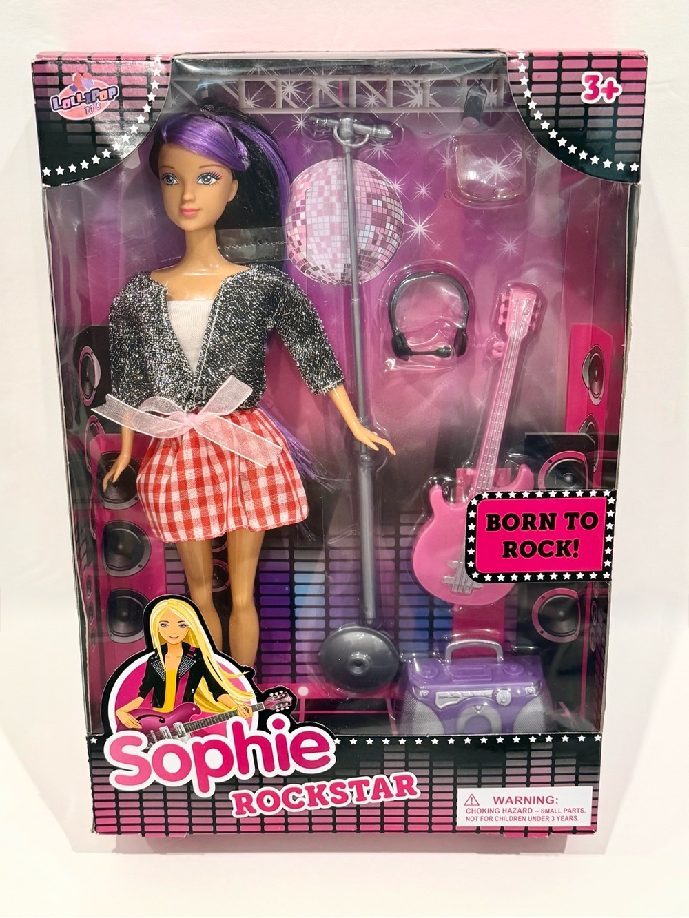 Sophie Rockstar Doll Born to Rock Set